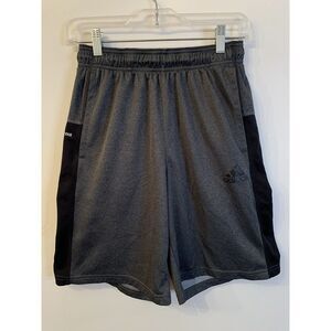 Adidas ClimaCool Shorts Gray Black Men's Size Small Stretch 2016